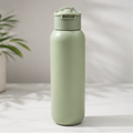 Green Stainless Steel Water Bottle (YM2617)