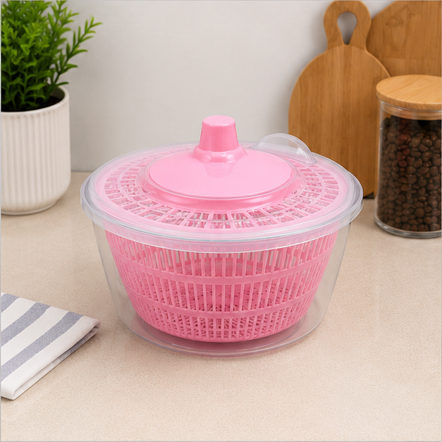 Pink Multifunction Vegetable Dehydrator Basket (YM1794)