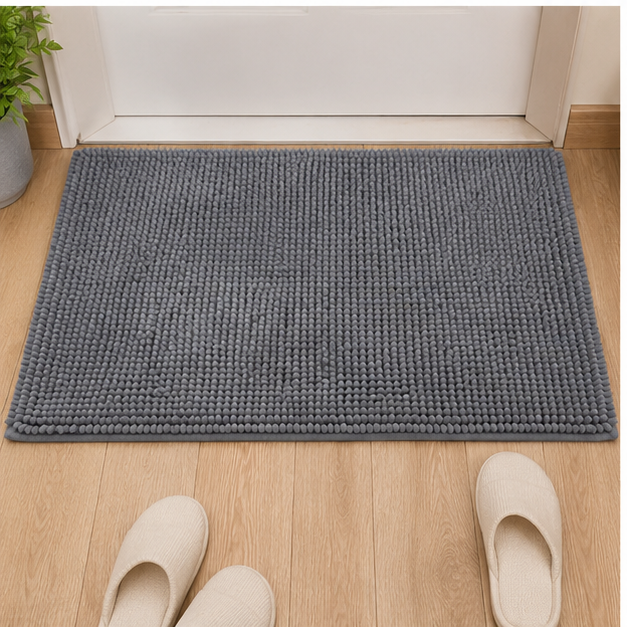 Grey Floor Rug Mat for Home Décor (YM2566)