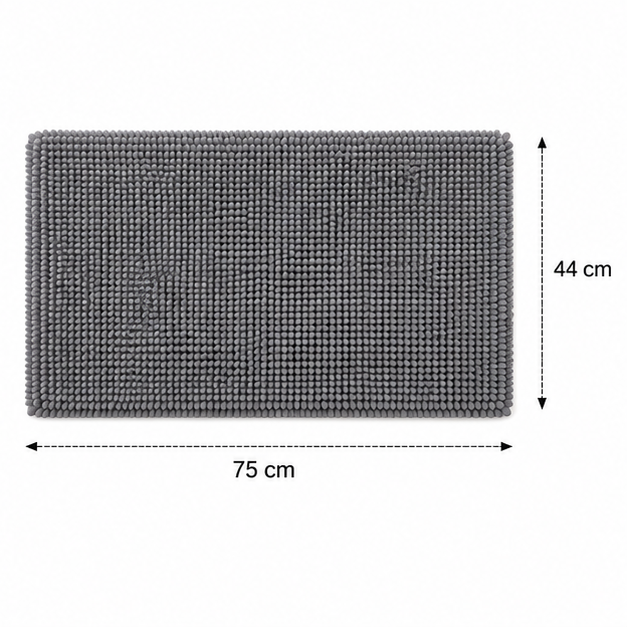 Grey Floor Rug Mat for Home Décor (YM2566)
