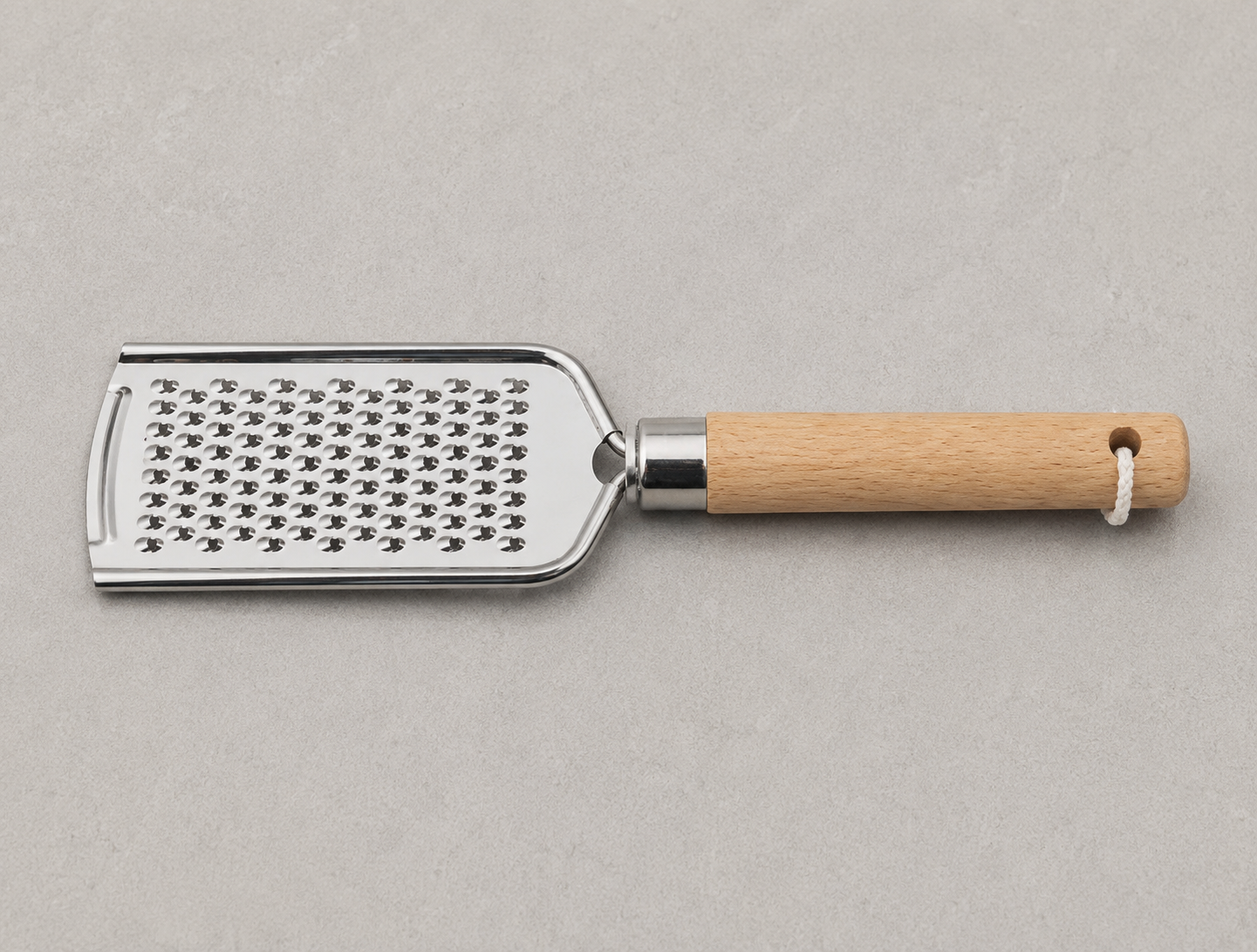 Stainless Steel Hand Grater with Wooden Handle(YM1656)
