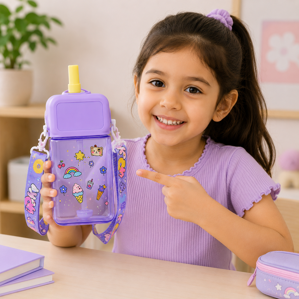 Dream Sip Kids Water Bottle – Lavender (YM505)