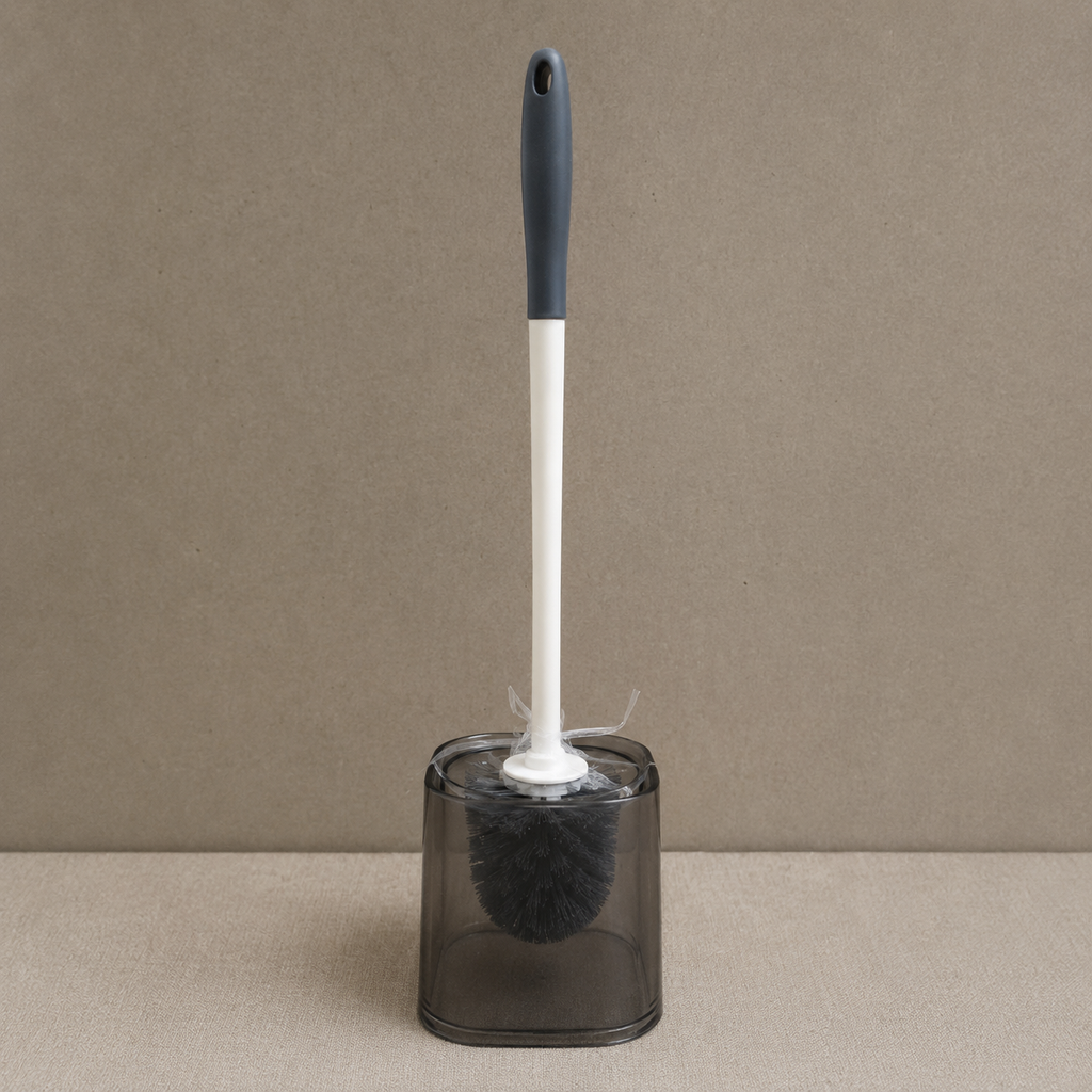Premium Black Toilet Brush with Holder(YM2784)