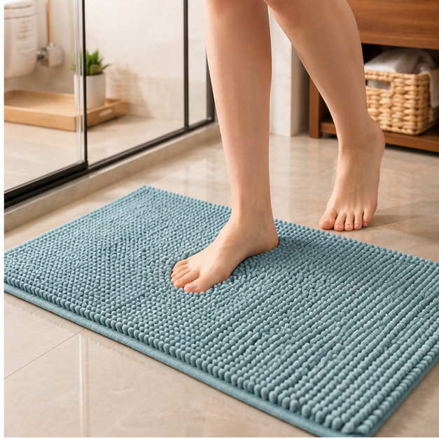Blue Floor Rug Mat for Home Décor (YM2585)