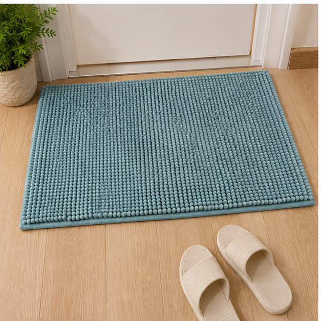 Blue Floor Rug Mat for Home Décor (YM2585)