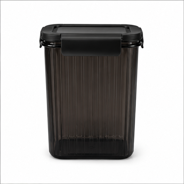 Airtight Storage Container with Locking Lid – Black (YM2782)