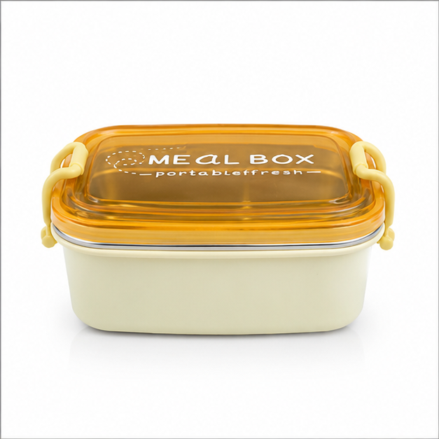 Orange Kids Lunch Box for School & Travel (YM518)