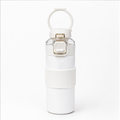 700ml White Insulated Stainless Steel Water Bottle
