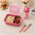 Pink Kids Lunch Box & Bottle Set (YM2479)