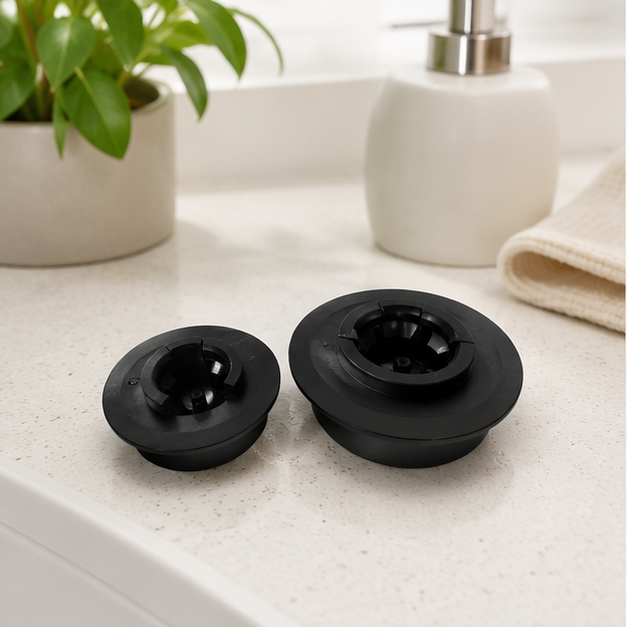 Black Sink Drain Plug Set for Kitchen and Bathroom (YM2034)