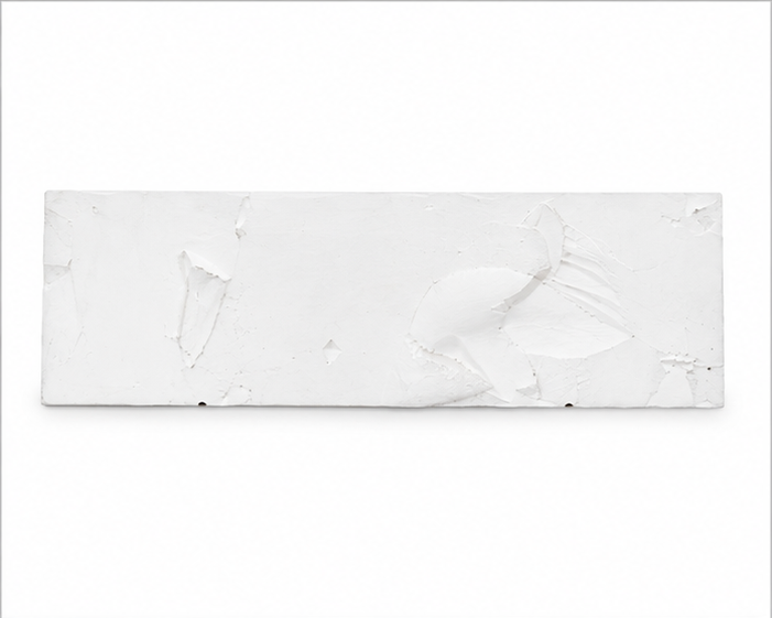White Wooden Wall Decor Panel (YM1036)