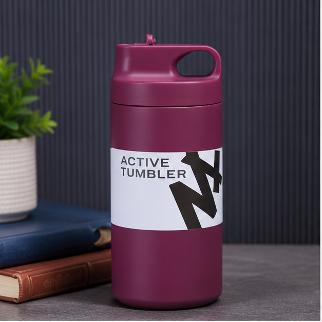 Stainless Steel Water Bottle Purple (YM2633)