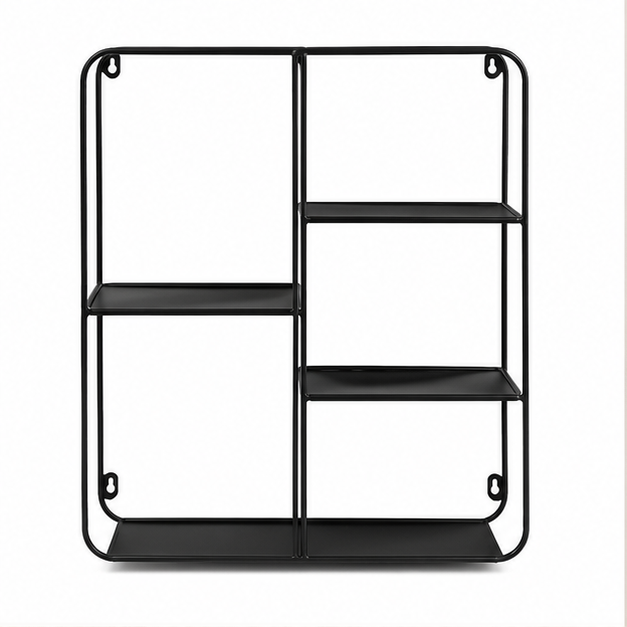 Black Metal Wall Hanging Stand (YM1023)