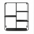 Black Metal Wall Hanging Stand (YM1023)