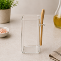 Transparent Glass Jar for Kitchen Storage and Pantry Use (YM1696)