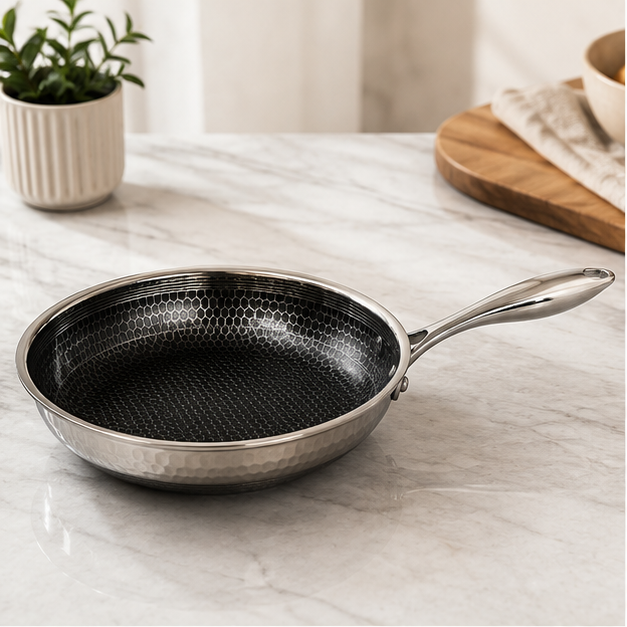 Cooking Pan Stainless Steel (YM1578)