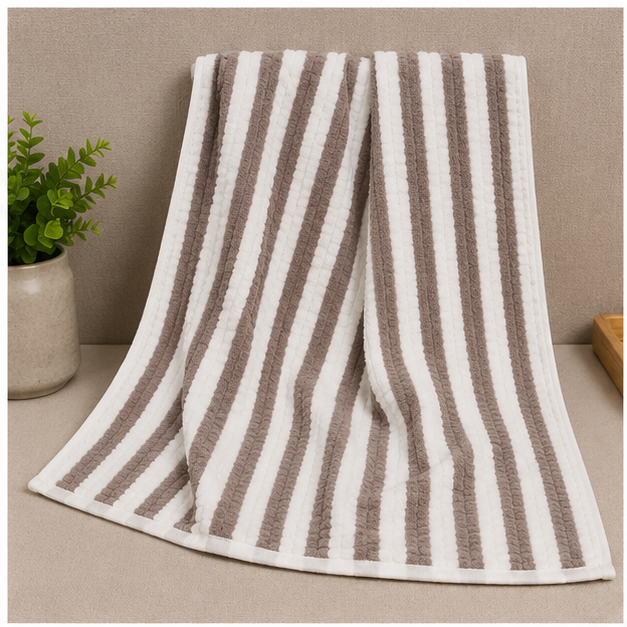 Brown Hand Towel (YM358)