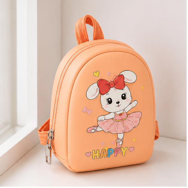 Cute Peach Bunny Kids Mini Backpack (YM1171)