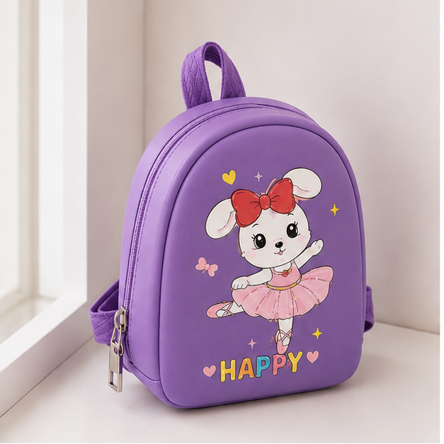 Cute Purple Bunny Kids Mini Backpack (YM1171)