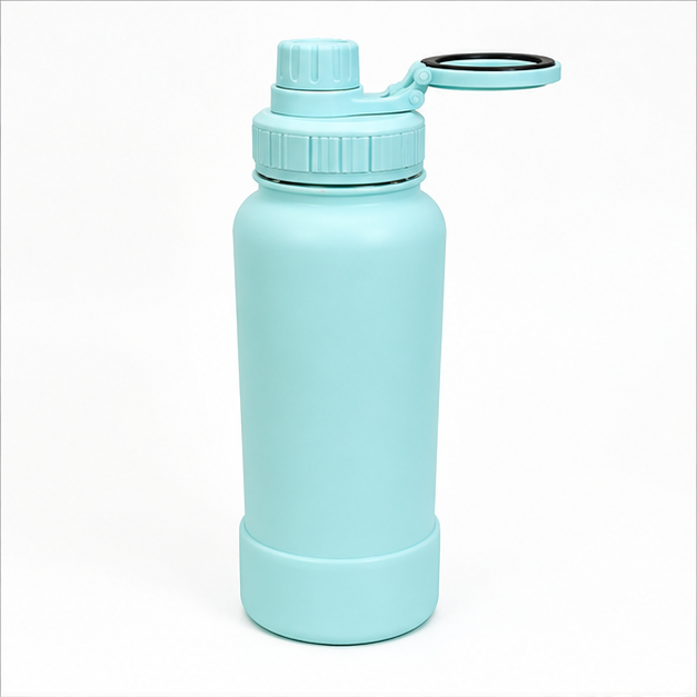 Sky Blue Stainless Steel Water Bottle (YM050)