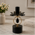 Contemporary Floral Accent Candle Stand (YM1129)