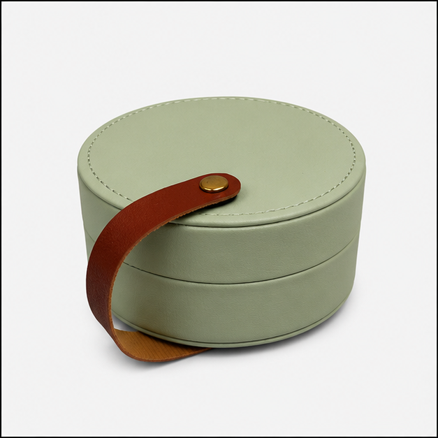 Green Elegant Vanity Organizer Pouch (YM1439)
