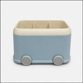 Rolling Cart Pen Holder & Desk Organizer – Blue (YM801)