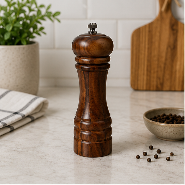 Wooden Salt & Pepper Grinder Mill for Fresh Seasoning (YM971)