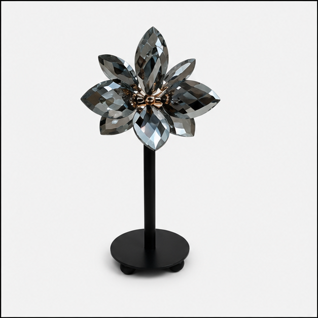 Crystal Floral Decor Sculpture (YM1126)