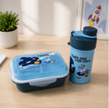 Kids Lunch Box with Water Bottle Set Blue (YM2479)