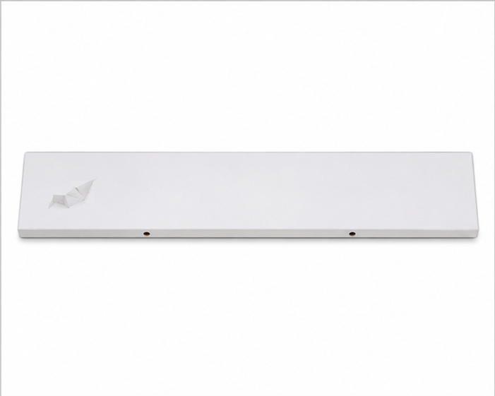 White Wooden Wall Decor Panel (YM1037)