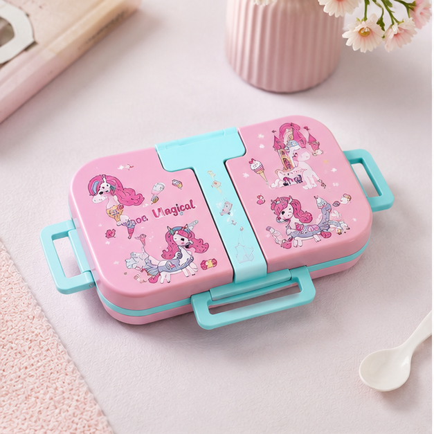Kids Lunch Box Pink 850ML (YM2500)