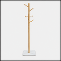 Premium Wooden Clothes Hanging Stand (YM1139)