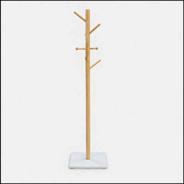 Premium Wooden Clothes Hanging Stand (YM1139)