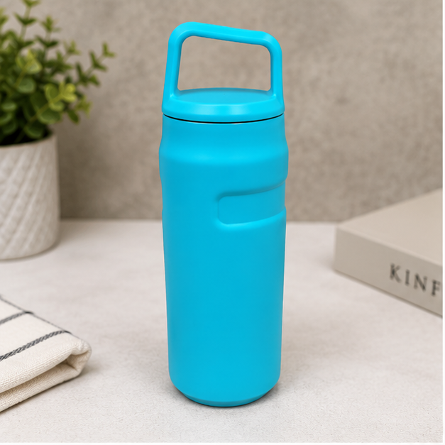 Vacuum Insulated Stainless Steel Bottle Aqua 500ML (YM1507)