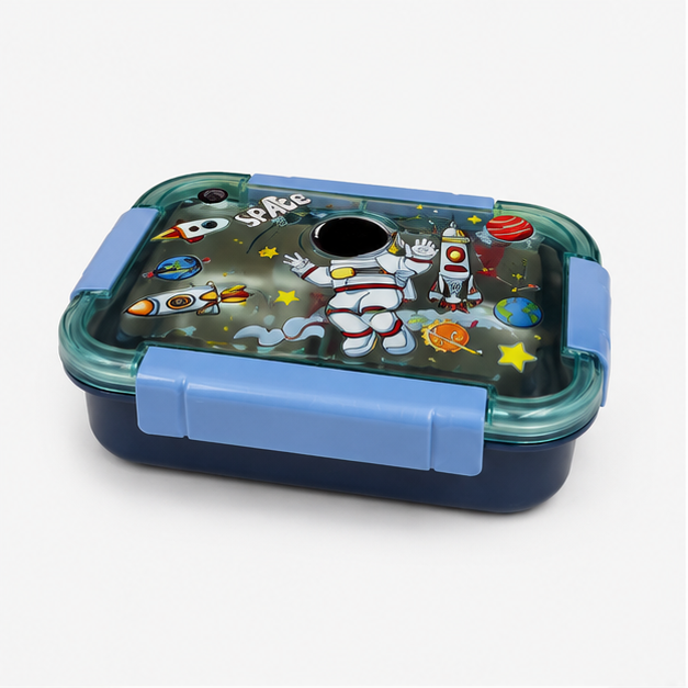 Kids Blue Stainless Steel Lunch Box 710ml (YM2493)