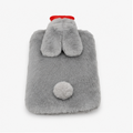 Grey Bunny Plush Hot Water Bag (YM902)