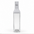 Grey Glass Oil Bottle (YM1225)