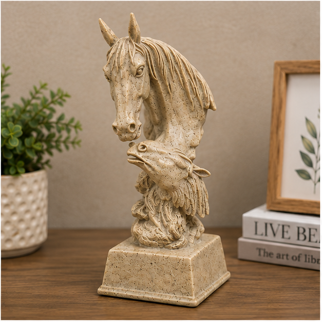Abstract Horse and Eagle Decorative Sculpture (YM2306)