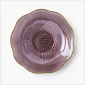 Wine Glass Serving Plate for Dining and Entertaining (YM610)