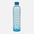 Blue Glass Water Bottle 1000ml for Daily Hydration & Travel (YM2150)