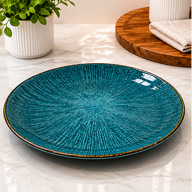 Green Plate for Everyday Dining and Kitchen Use (YM1461)