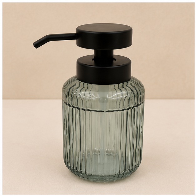 Green Soap Dispenser for Bathroom and Kitchen (YM2559)