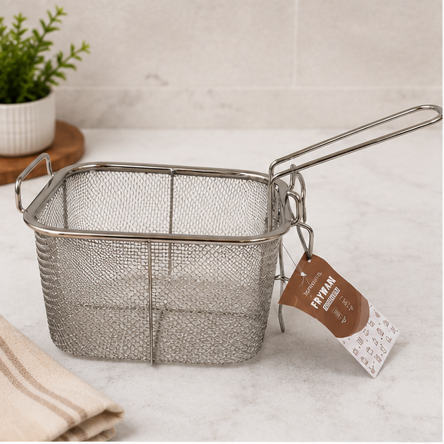 Stainless Steel Deep Fry Basket (YM2010)