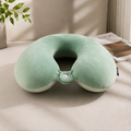 Light Green Neck Pillow for Travel and Everyday Comfort  (YM1861)