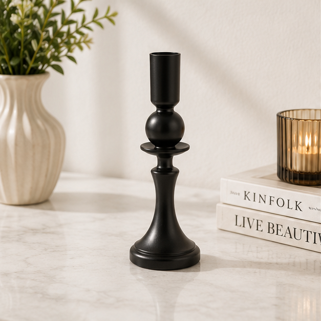 Contemporary Monochrome Candle Holder (YM1130)