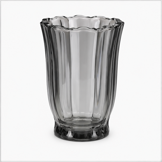 Grey Tinted Glass Tumbler for Beverages (YM614)