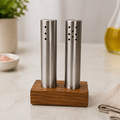 Salt Dispensers Stainless Steel Set of 2 (YM1667)