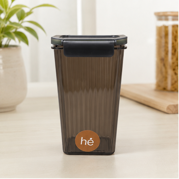 Transparent Plastic Storage Container with Airtight Lid (YM2781)