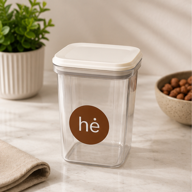 Multipurpose Storage Container White 1300ML (YM1822)